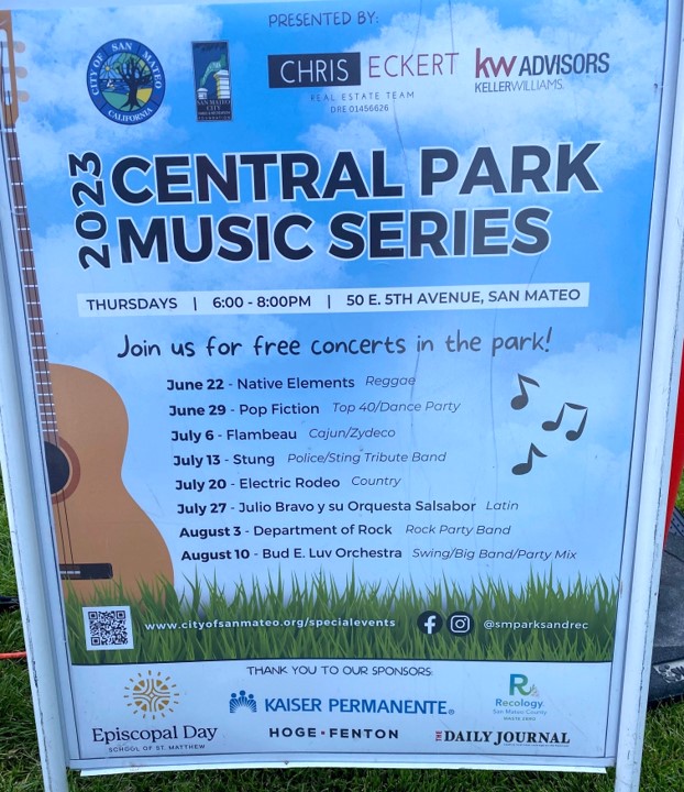 San Mateo Music In The Park 2025 Edie Agnesse